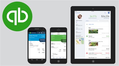 Devices sold separately; data plan required. . Quickbooks app download